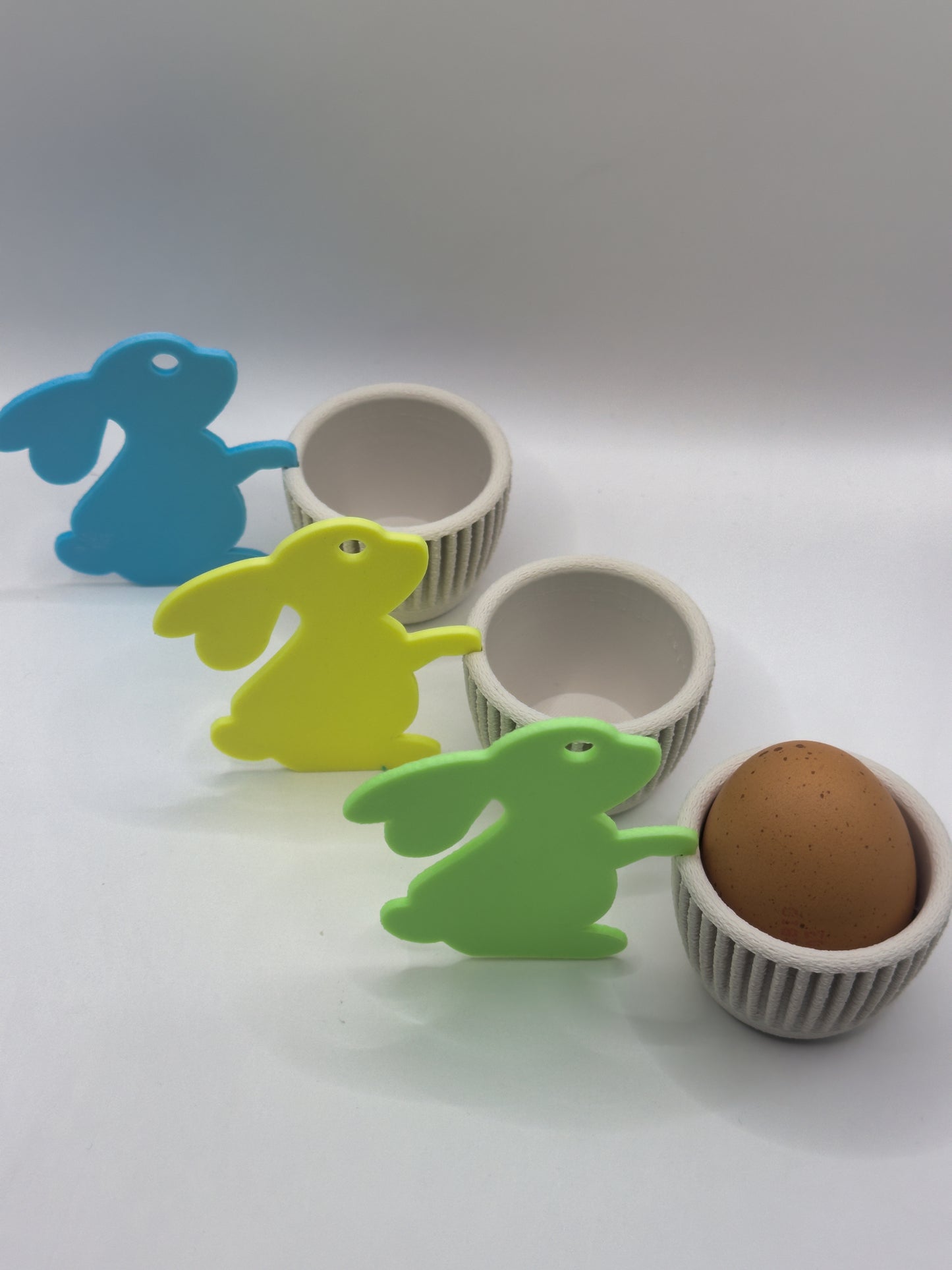 Lot coquetier lapin