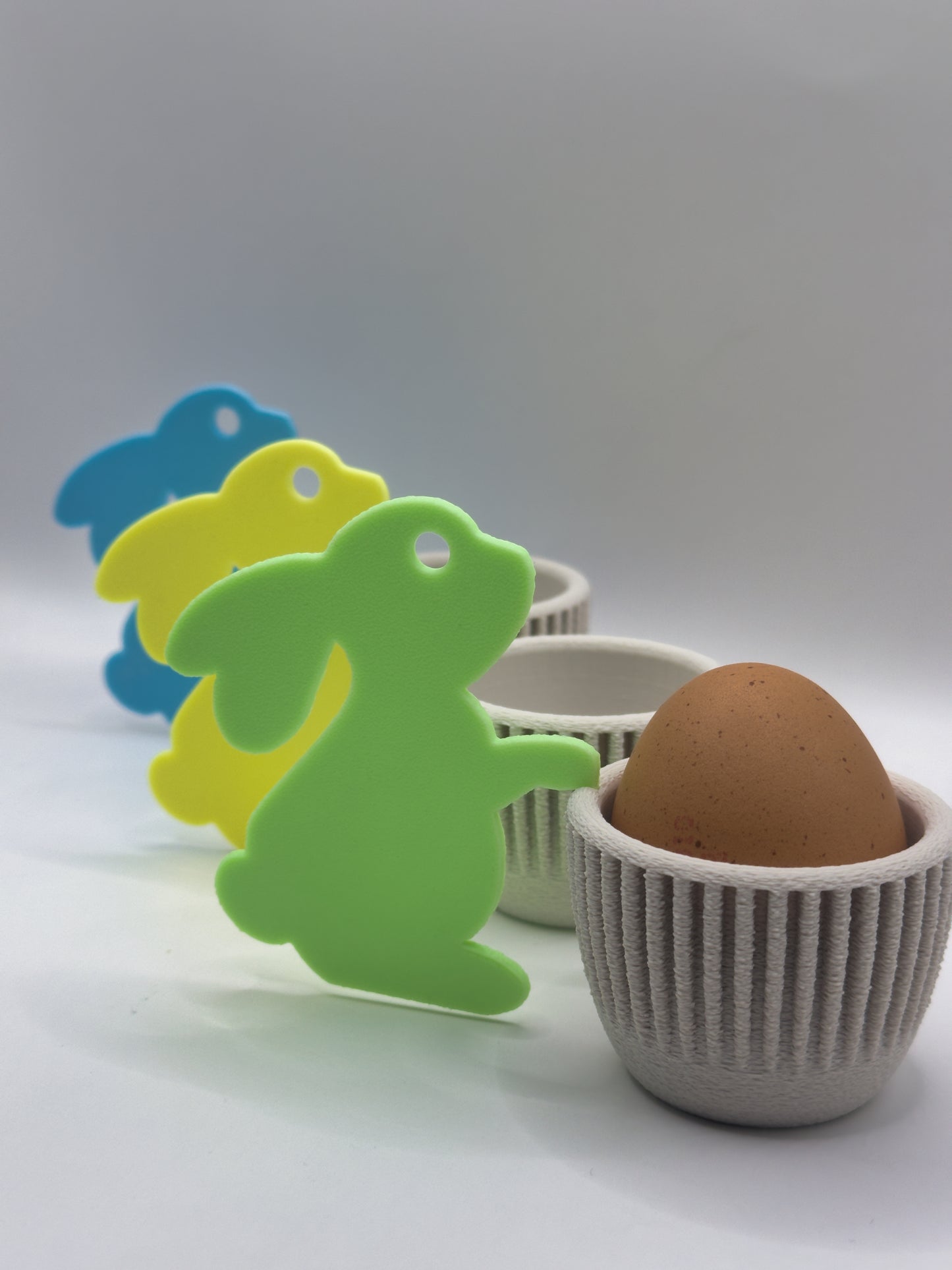 Lot coquetier lapin