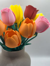 Fleurs imprimées en 3D par lot de 3