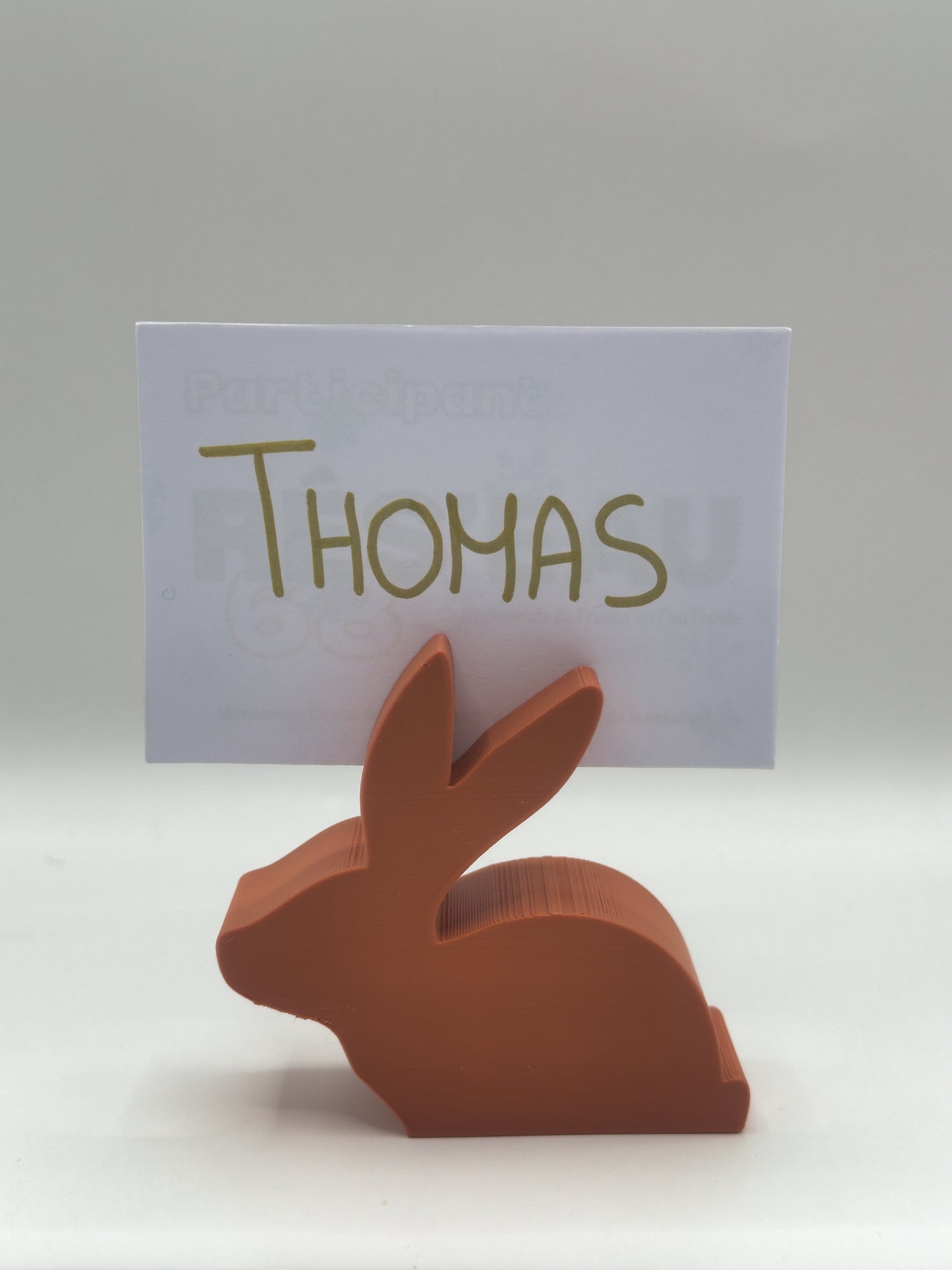 Porte prénom lapin